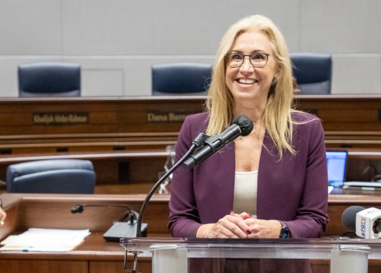 Fulton County Commissioner Dana Barrett's resolutions to fund a women's health grant program, push against the state's abortion ban, and establish a women's commission failed. (Provided by Fulton County)