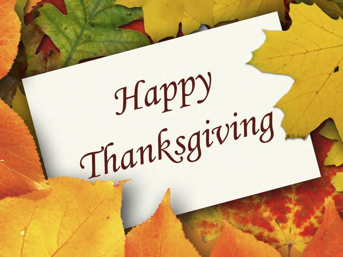 Happy Thanksgiving from Rough Draft