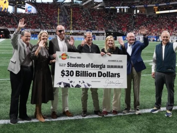 Georgia Lottery surpasses $30 billion for education