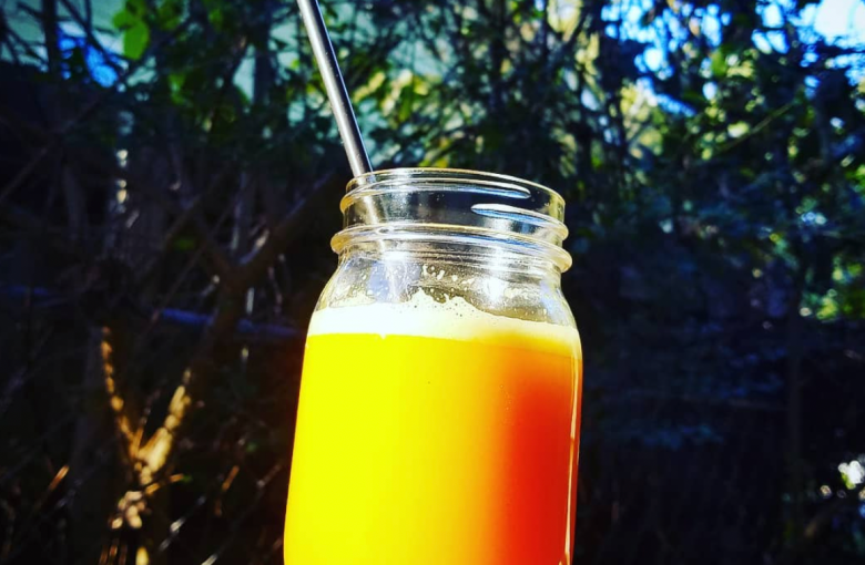 Sun in my Belly Juice from Community Farmers Markets (Photo via CFM Instagram).